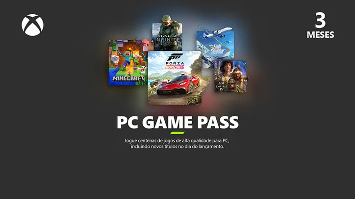 3 meses Xbox Game Pass para PC + EA Play
