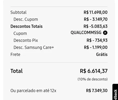 Imagen na descrição da promoção