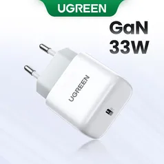 UGREEN Mini Tamanho PD 20W 33W QC4.0 Carregamento Rápido USB C Carregador