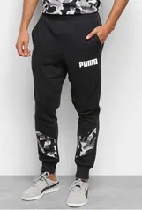 Calça Moletom Puma Rebel Camuflada TR CL Masculina - P | R$84