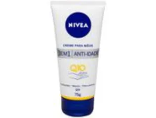 Creme Hidratante para Mãos Nivea 3 em 1 - Anti-Idade Q10 75g