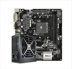 KIT UPGRADE, PLACA MÃE ASROCK A320M-HDV + FONTE COUGAR VTE 500W | R$ 689