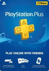 Cartão Playstation Plus Brasil 12 Meses (1 Ano) PSN BR - R$112