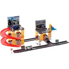 Playset da Polícia com Pista - brink+ - R$27