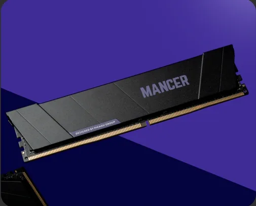 MEMORIA MANCER BANSHEE, 8GB, (1X8GB), DDR4, 2666MHZ, C19, PRETA, RAM MCR-BSH8-2666