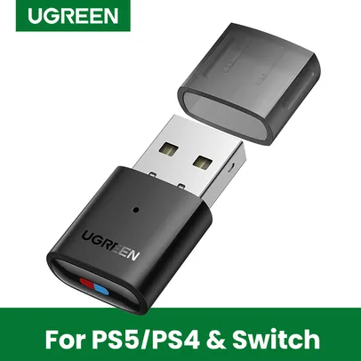 UGREEN USB Bluetooth 5.0 Transmitter Adapter PC PS4 Nintendo Switch