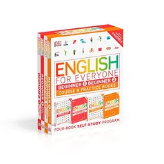 English for Everyone: Beginner Box Set: Course and Practice Books Four-Book Self-Study Program