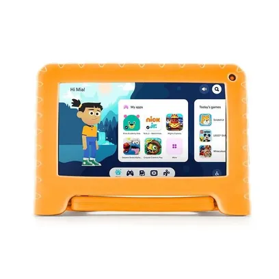 Product photo Tablet Infantil MI100 7 Polegadas 64GB Android 13 4GB Ram Quad Core Wi-Fi Mirage