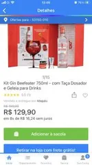 Gin Beefeater - Kit - R$130