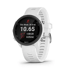 Garmin SMARTWATCH FORERUNNER 245 MUSIC, preto e branco