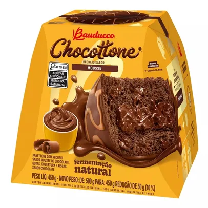 Chocottone Maxi Bauducco Mousse 450g