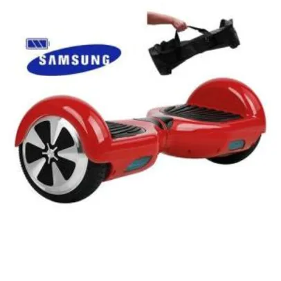 Hoverboard 6,5" Polegadas - Smart Balance - Bluetooth - Bateria Samsung - C/ Bolsa - Vermelho R$846