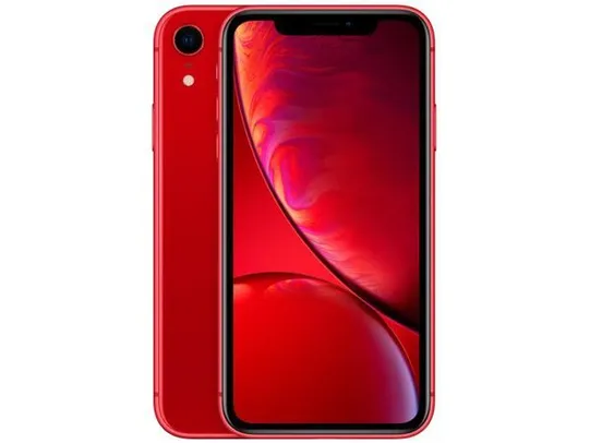 [ CLIENTE OURO + APP ] iPhone XR Apple 128GB (PRODUCT)RED 6,1” 12MP iOS | R$3019