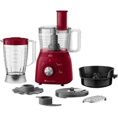 Processador de alimentos Deep Philips Walita Ri7632/33 Red