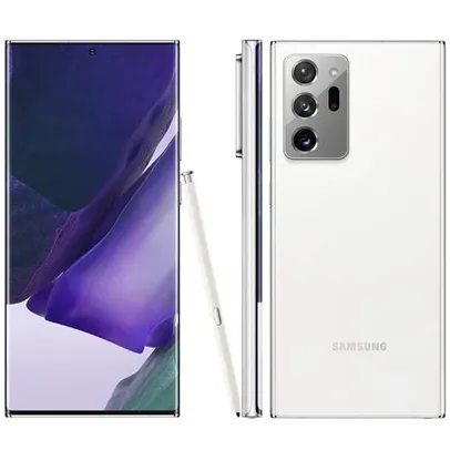 Smartphone Samsung Galaxy Note20 Ultra Branco 256GB | R$4499