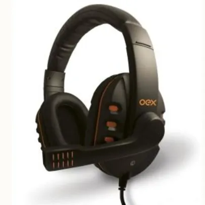 Headset Gamer Oex Action com Microfone HS-200 - R$53