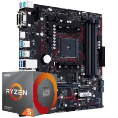 Kit upgrade: AMD Ryzen 5 3600 + Asus Prime B450M Gaming/BR