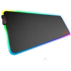 Mousepad Gamer Havit, 700x285mm, RGB, USB, Preto - MP903