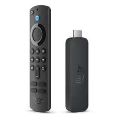 NOVO Fire TV Stick 4K | Streaming com Dolby Vision/Atmos e suporte a wi-fi 6 | Com Alexa e comandos de TV