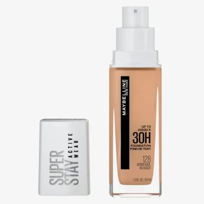 Base Longa Duração Maybelline NY SuperStay Active Wear 30H - 128 Warm Nude 30ml