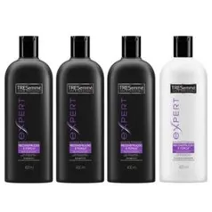 R$ 29,90 = 3 Shampoos 400ml + 1 Condicionador Tresemé