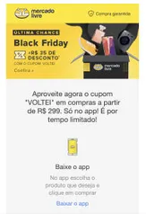 R$35 OFF acima de R$299