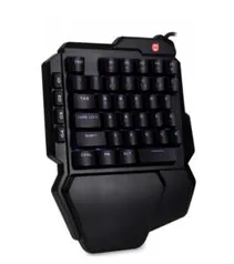 Teclado Gamer Dazz Shuriken Gateron, USB, ABNT2, Blue R$89