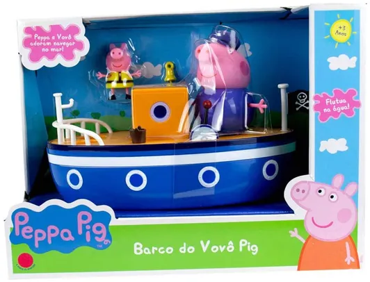 Barco do Vovô Pig Peppa Pig - Sunny | R$127