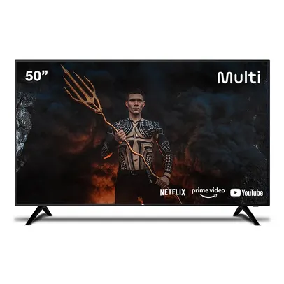 (AME R$1.312) Smart TV DLED 50 4K Multi 3 HDMI 2 USB Wi-Fi - TL032M