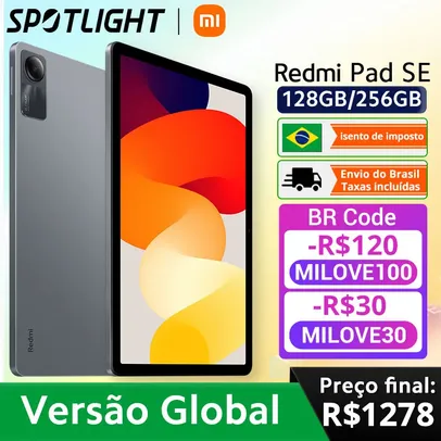 [BR/SEM IMPOSTO] Xiaomi Mi Pad SE 