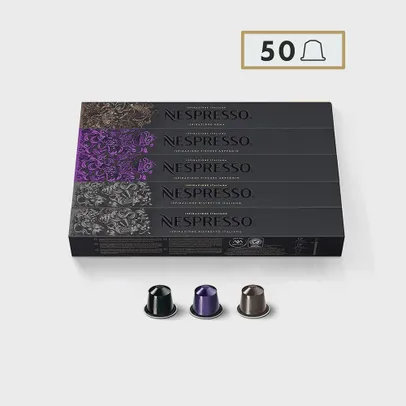 [AME 58,10 - SC] Nespresso Intenso 50 cápsulas de Café