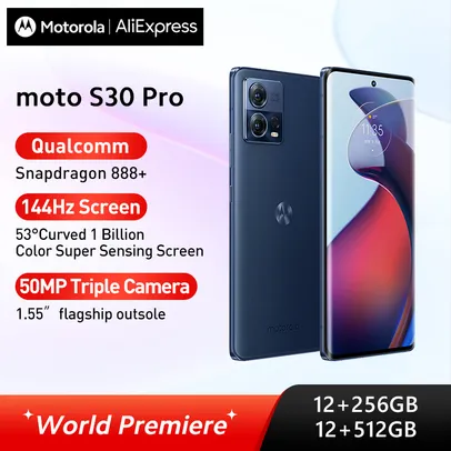 Smartphone Motorola Moto S30 Pro 5G 12GB/256GB