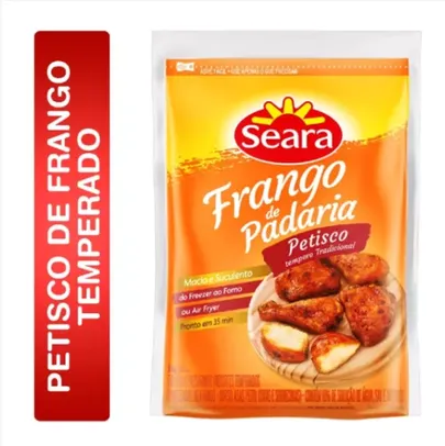 Petisco temperado Frango de Padaria Seara IQF 1kg