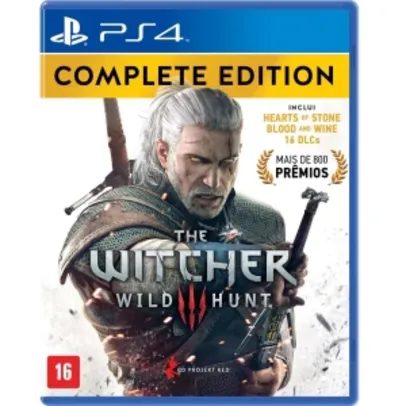 [Ponto Frio] The Witcher 3 Complete Edition PS4 R$134,65