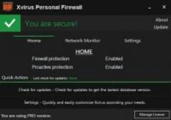 Xvirus Personal Firewall PRO (GRÁTIS)