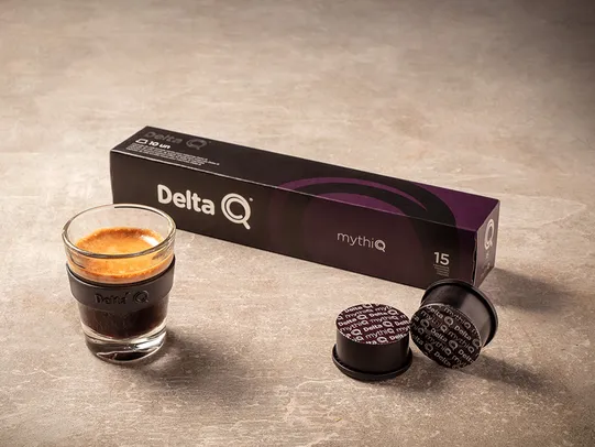 Capsulas de café DeltaQ com 40% de desconto