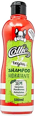 Shampoo de Pêlos Para Cães e Gatos, Morango, Collie, 500ml, Vermelho