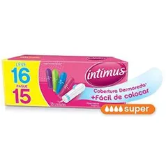 [PRIME + RECORRÊNCIA] Intimus Absorvente Interno 16 unidades | R$11