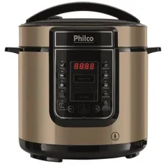 Panela Elétrica de Pressão Philco PPPC01 Digital 6 Litros Inox – Champanhe - R$62