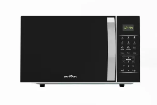 Micro-ondas Britânia BMO28 com Função Timer e Descongelar – 25 Litros - 110V