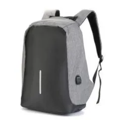 Mochila Para Notebook 15" Anti-Furto Swiss Move - Cinza | R$69