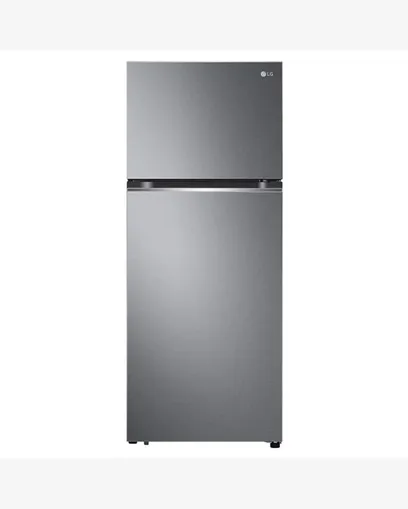 Product photo Geladeira LG Inverter Top Freezer 395L Platinum GN-B392PQDB