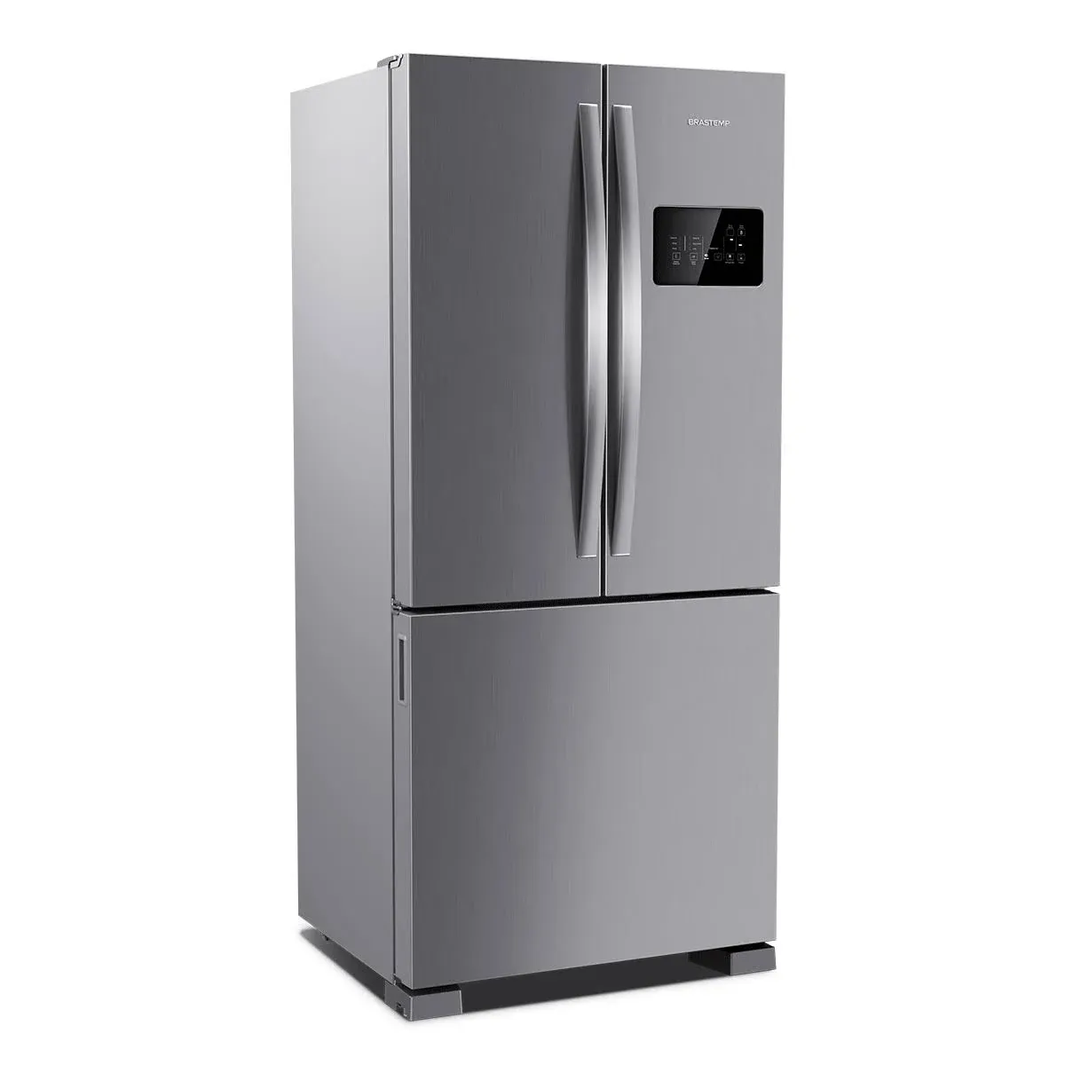 Imagem do produto Geladeira Frost Free Brastemp French Door 554 Litros Inox - BRO85AK 110V