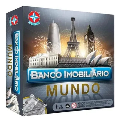 Jogo de mesa Banco imobiliário Mundo Estrela