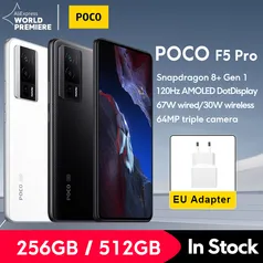 Smartphone POCO F5 Pro Global Versão 256GB/12 Gb