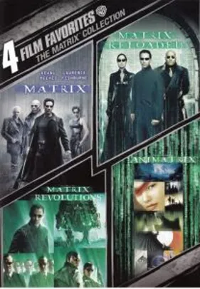 Saindo por R$ 29: [Prime] 4 Film Favorites: Matrix Collection (DVD) | R$ 29 | Pelando
