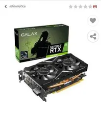 Placa de video GALAX geforce RTX 2060 - R$2833