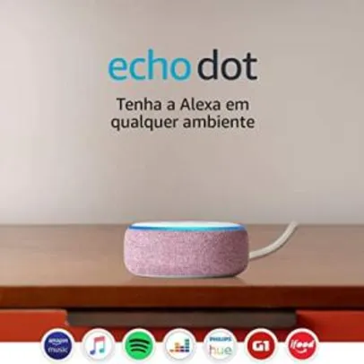 Echo Dot (3ª Geração): Smart Speaker com Alexa