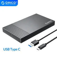 [Novos Usuários] Case HD/SSD Externo 2,5 USB Type C | R$26