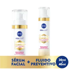 Kit Nivea Luminous - Sérum Facial nivea Luminous 630º 30ml + Fluído Facial nivea Luminous 630º fps 50 40ml